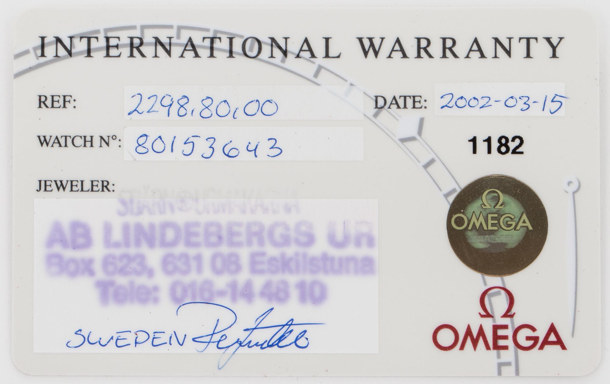 OMEGA, Seamaster Professional (300m/1000ft), Chronometer, chronograph, wristwatch, 41,5 mm,