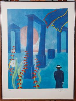 PARTI GRAFIK, 2 delar. Bl a Svenolov Ehrén. Sign o numr.