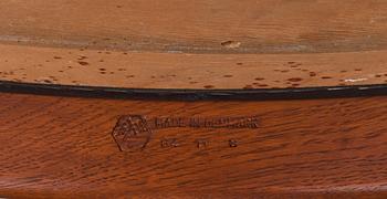 KARMSTOLAR, ett par, Poul Volther, FDB Möbler. Märkt.