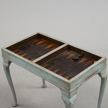 SPELBORD, senbarock, 1700-tal.