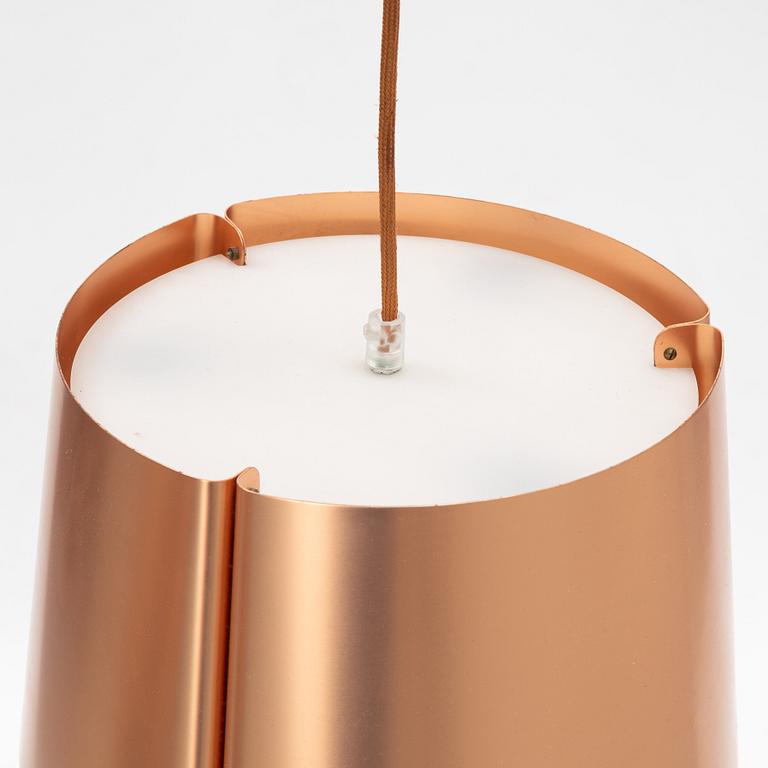 Jonas Lindvall, a model 'W 124 Medium' copper ceiling light, Wästberg.