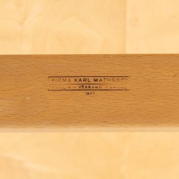 Bruno Mathsson, dagbädd, "Berlin", Firma Karl Mathsson, Värnamo, 1977.