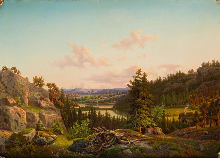 Carl August Fahlgren, Landscape.
