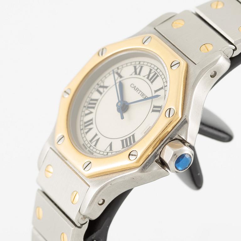 Cartier, Santos Ronde, wristwatch, 24 mm.