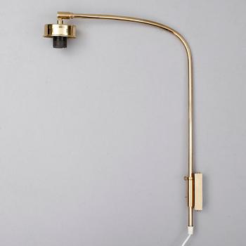 VÄGGLAMPA, mässing, Josef Frank, Firma Svenskt Tenn, modell 2484-2.