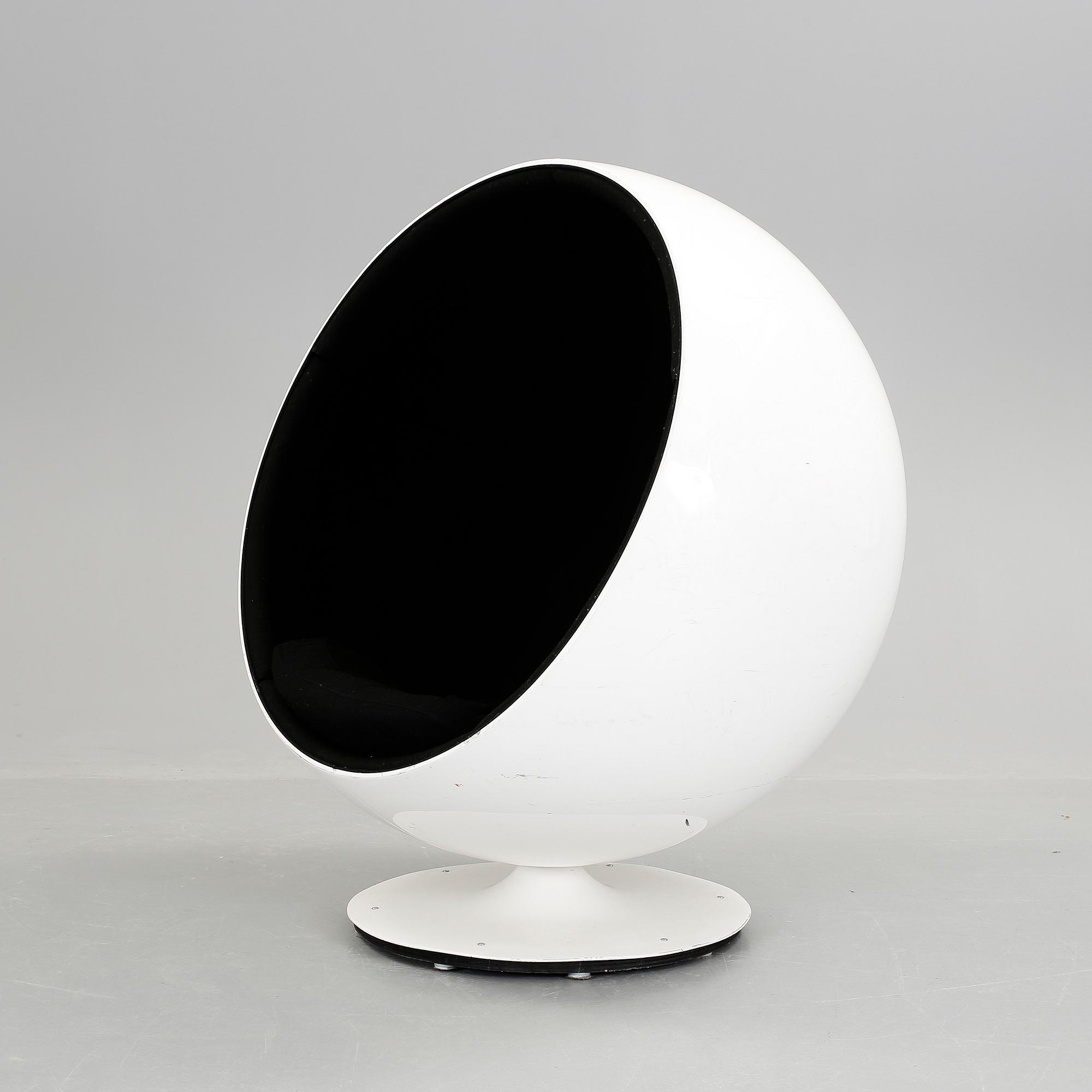 FÅTÖLJ, 'Åskbollen', Eero Aarnio, Adelta, Finland.