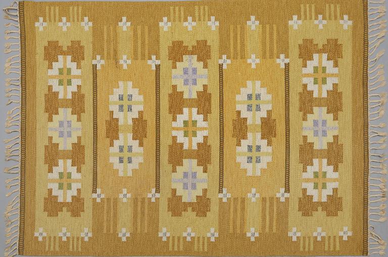 MATTA, Rölakan, Ingegerd Silow, monogramsignerad IS, 235 x 166 cm, 1900-talets andra hälft.
