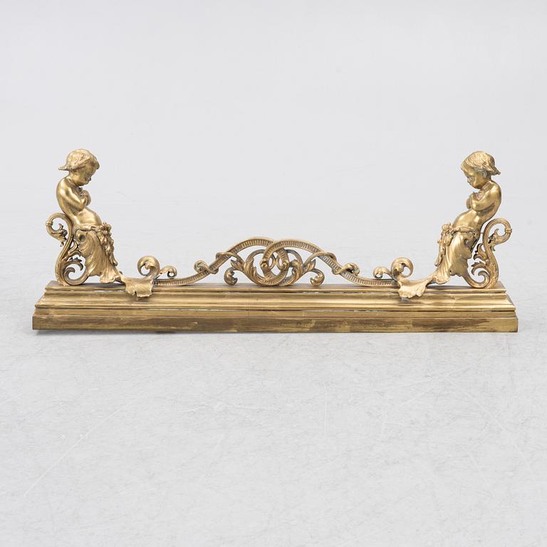 Brasdekoration, mässing, tidigt 1900-tal.