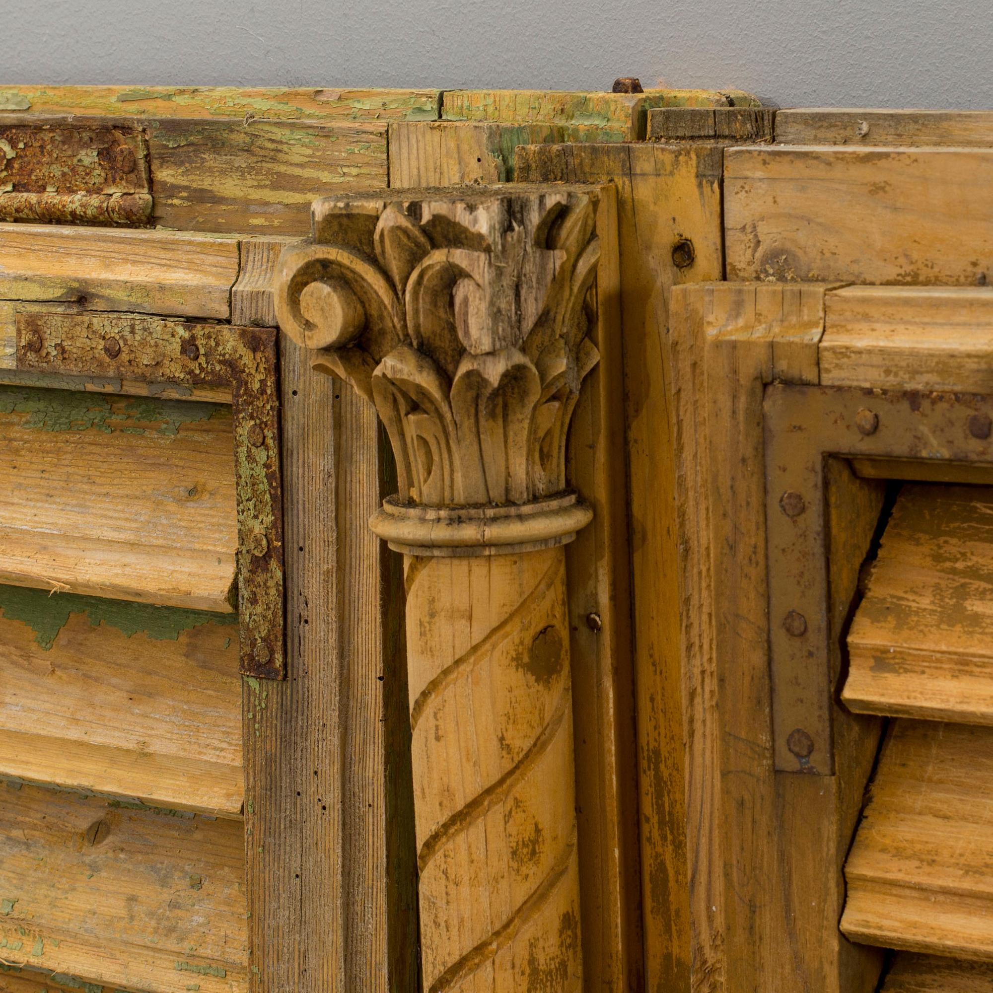 FÖNSTERLUCKOR, ett par, Europa 1900-talets första hälft.