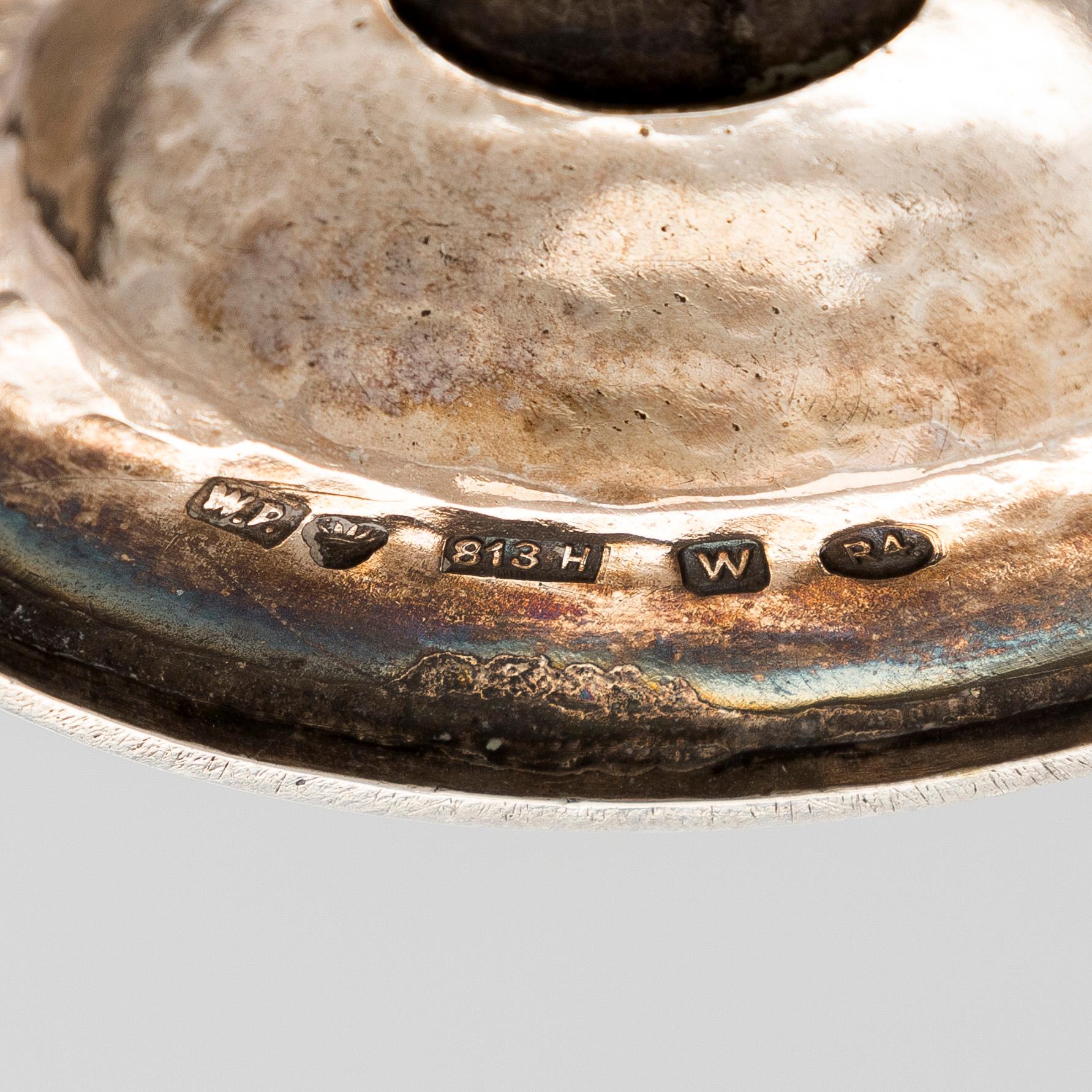 A pair of silver flutes, Wilhelm Porthan Vyborg 1989.