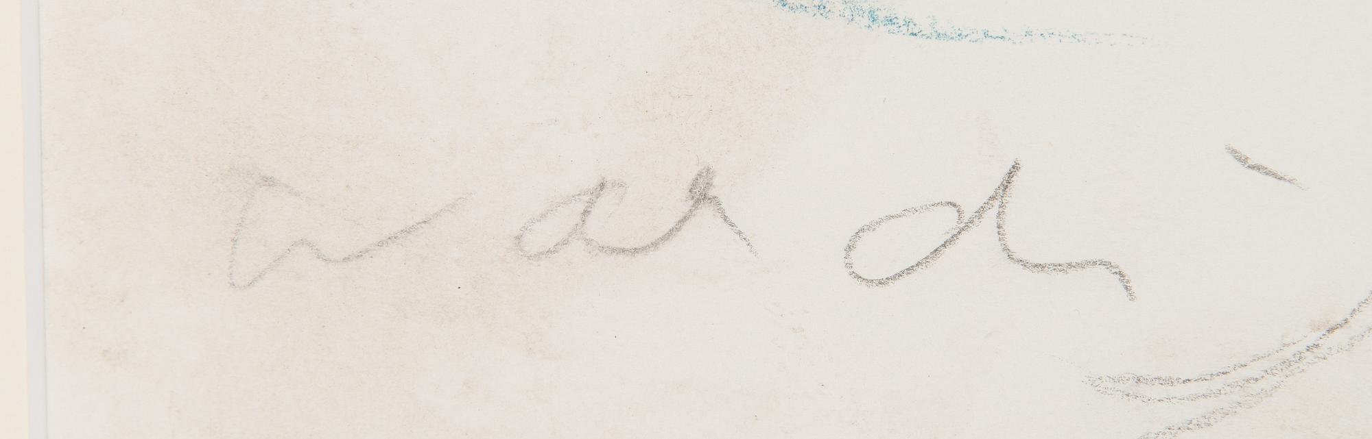 Rafael Wardi, Seated figure.