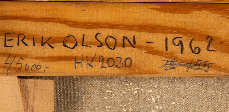 Erik Olson, oil on canvas, signed and dated -62.