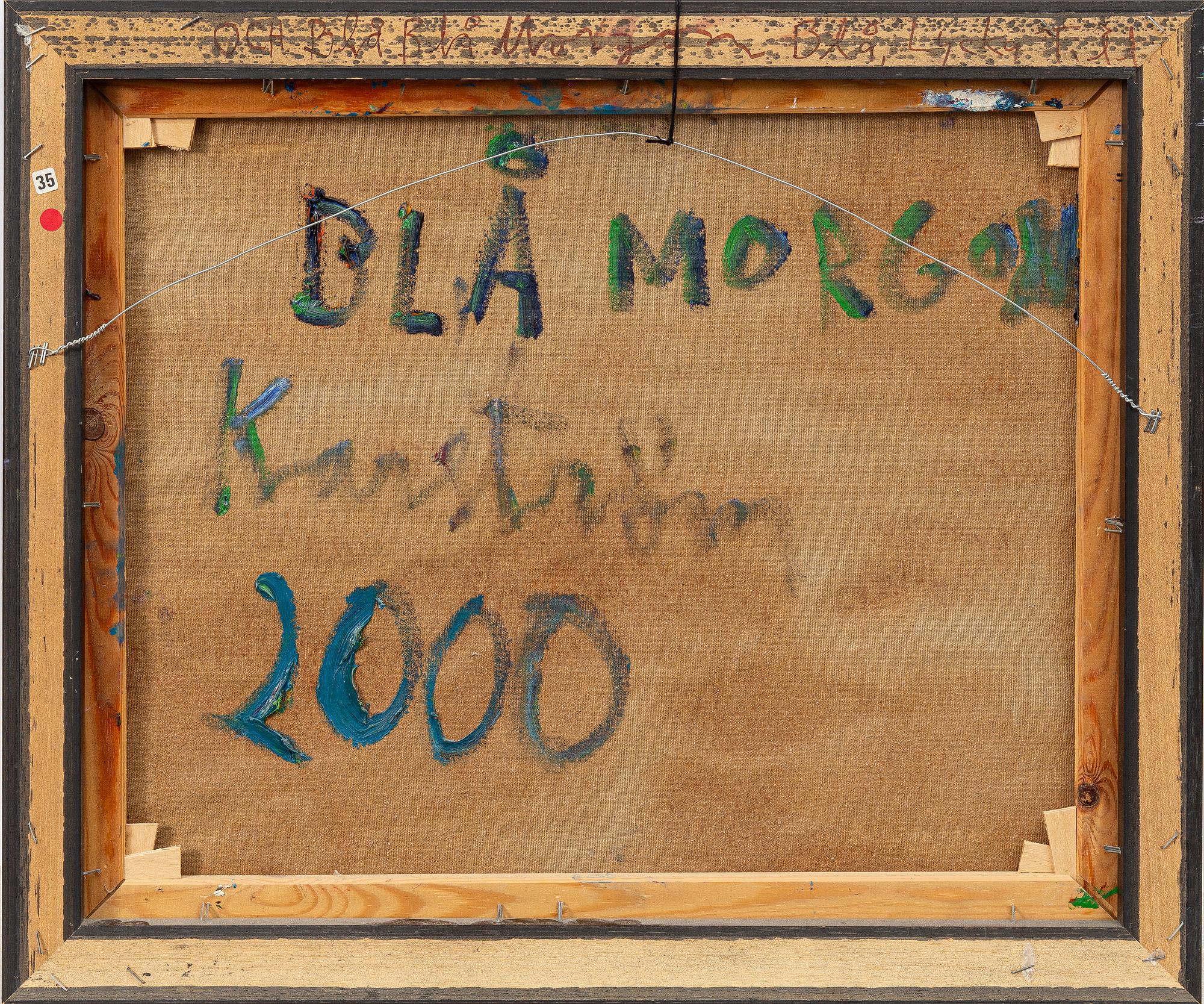 Mauritz Karström, "Blå morgon".