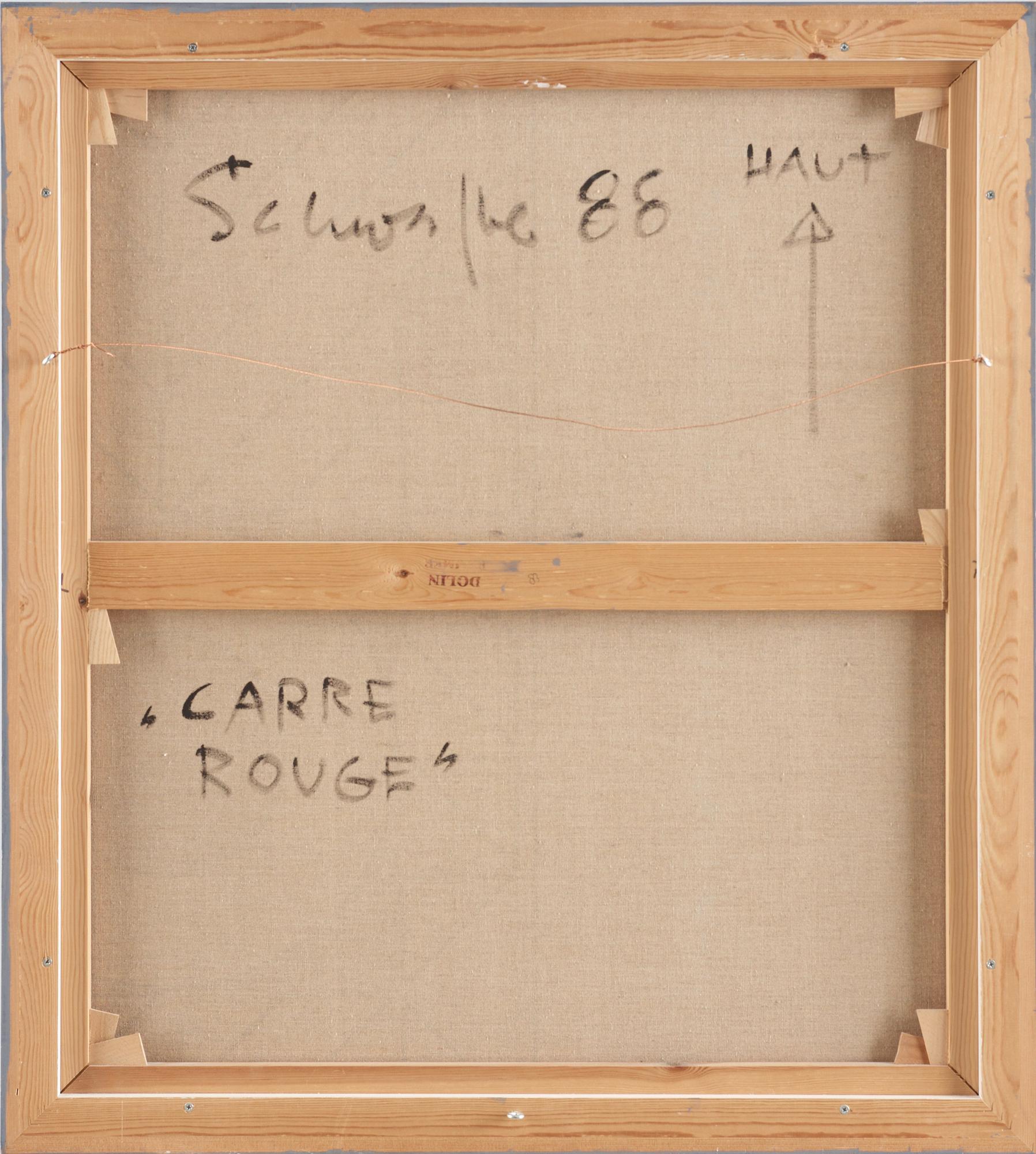 OLE SCHWALBE. Olja på duk. Sign Schwalbe o dat -88 a tergo.