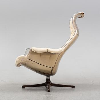 Alf Svensson & Yngvar Sandström, a 'Form 8'/'Galaxy' easy chair, Dux, 1970's.