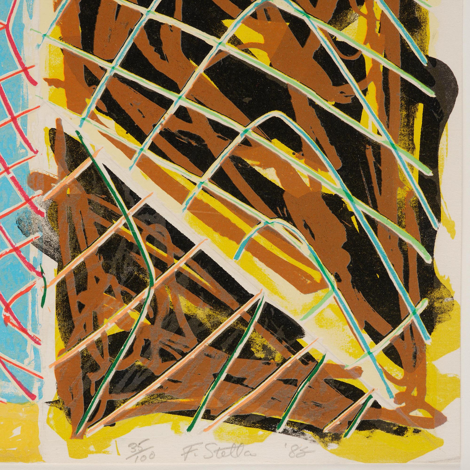 Frank Stella, "Shards II".
