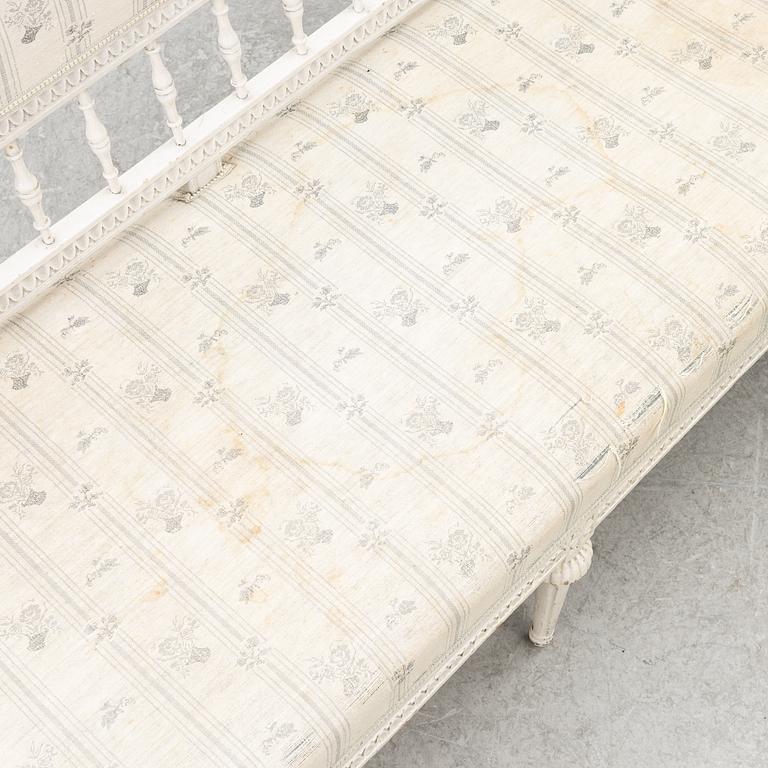 Soffa, Gustaviansk, 1700-talets slut.