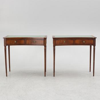 A pair of sideboards, England, early 20th Century.