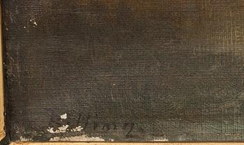 LARS TORE THEODOR BILLING, oljemålning, signerad.