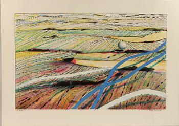 STEN DUNER, mapp med 4 färglitografier, sign o numr 10/200.