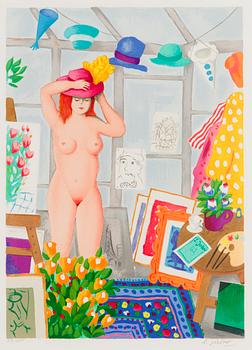 Lennart Jirlow, Nakenmodell.