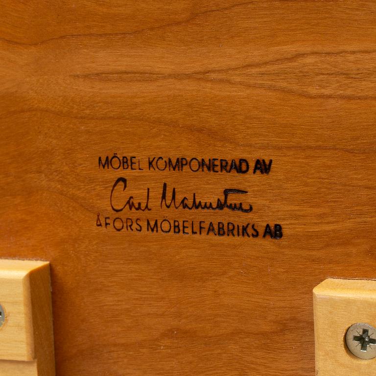 CARL MALMSTEN, a 'Guldheden' cherry wood bed, Åfors Möbelfabriks AB.