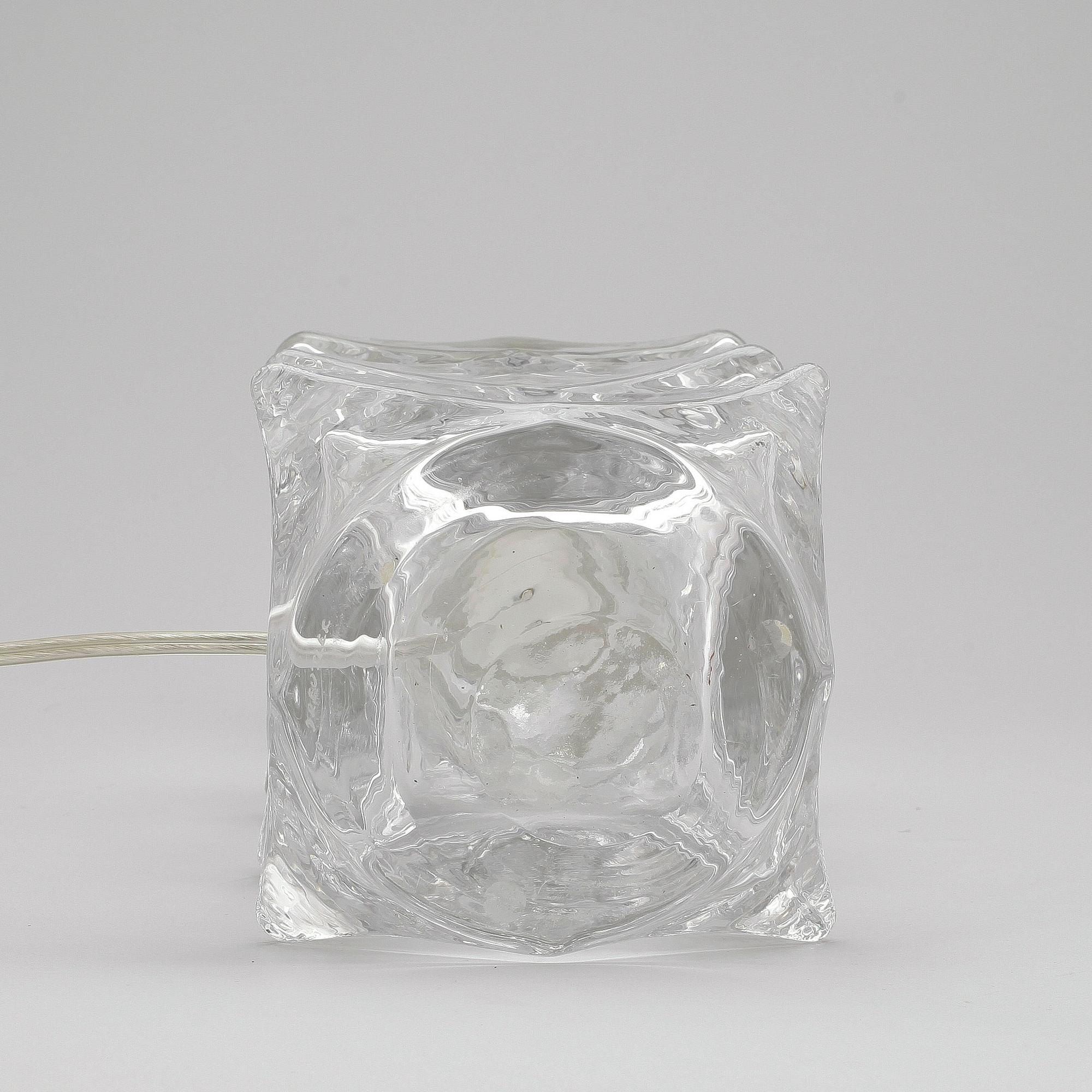 BORDSLAMPA, glas, Hanne Dreutler, Kosta.