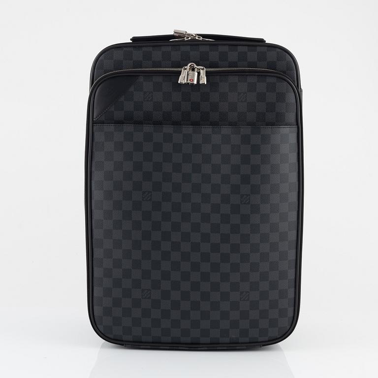 Louis Vuitton, a 'Pégase 50' travel bag.