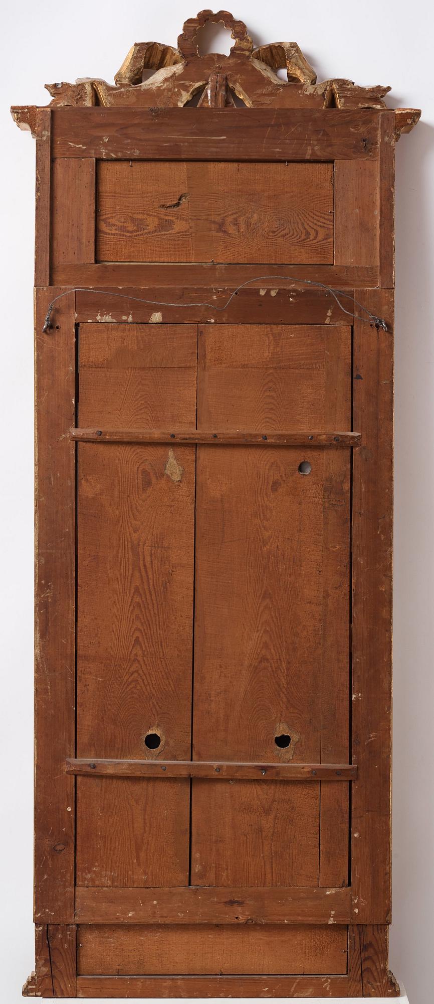 Spegel, Stockholmsarbete ca år 1800, Sengustaviansk.
