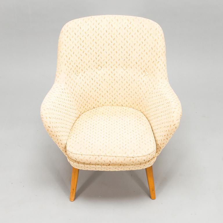 Carl Gustaf Hiort af Ornäs, fåtölj, "Pedro", för Puunveisto Oy - Träsnideri Ab, 1950-tal.