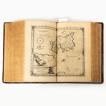 A Swedish law book from 1666 with the rare Björkö map.