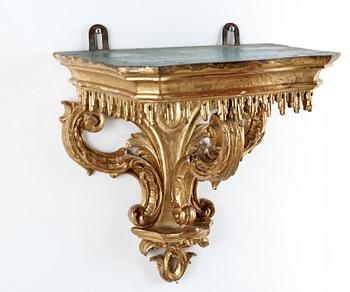 383. A 19th century Rococo style console.