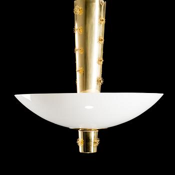 PAAVO TYNELL, CEILING LAMP. Manufactured by Taito Oy or Idman. 1940/50s.