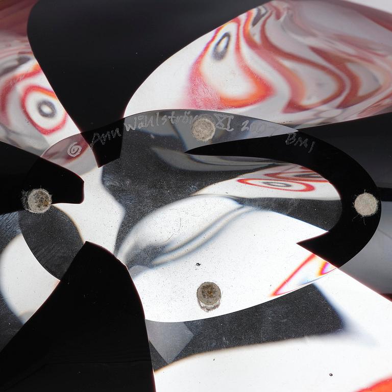 Ann Wåhlström, a unique glass vase, BMI Studios, Seattle, USA, 2007.