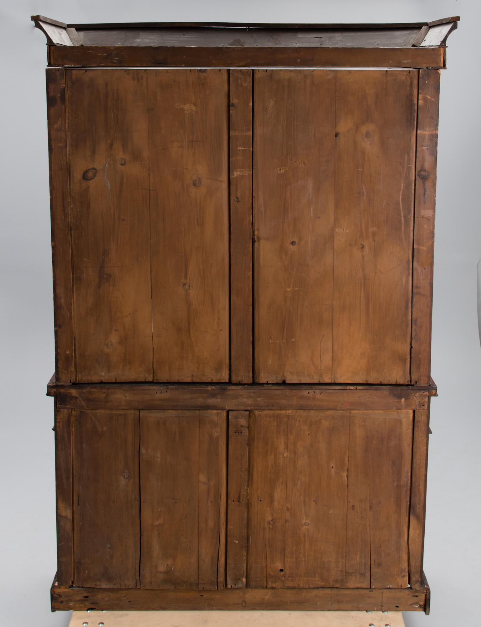 A late 19th century Russian book cabinet.