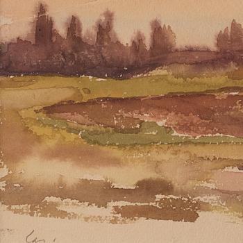 Lotte Laserstein, Landscape.