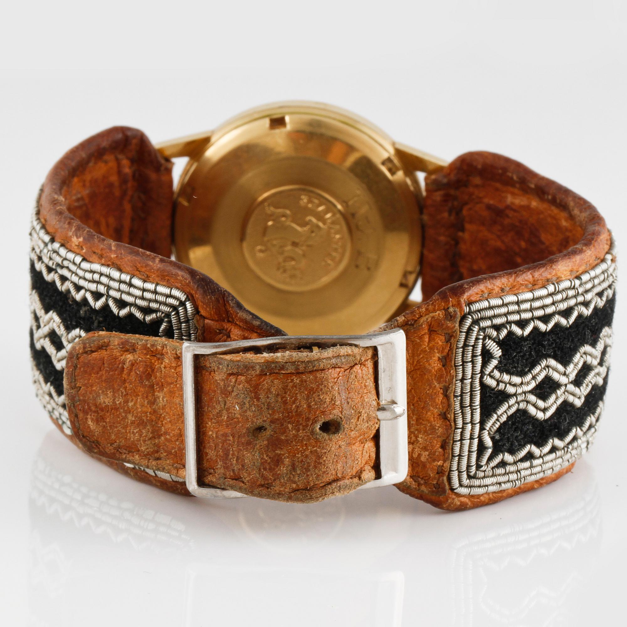 ARMBANDSUR, Omega Seamaster, 18k guld, ca 1960-talet.