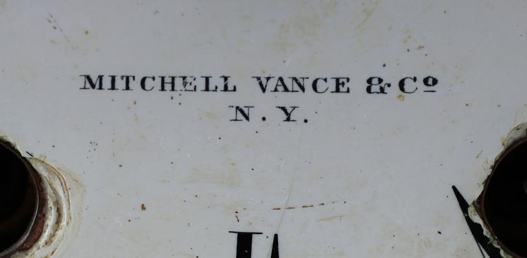 BORDSPENDYL, järn, Amerika, omkring år 1900.