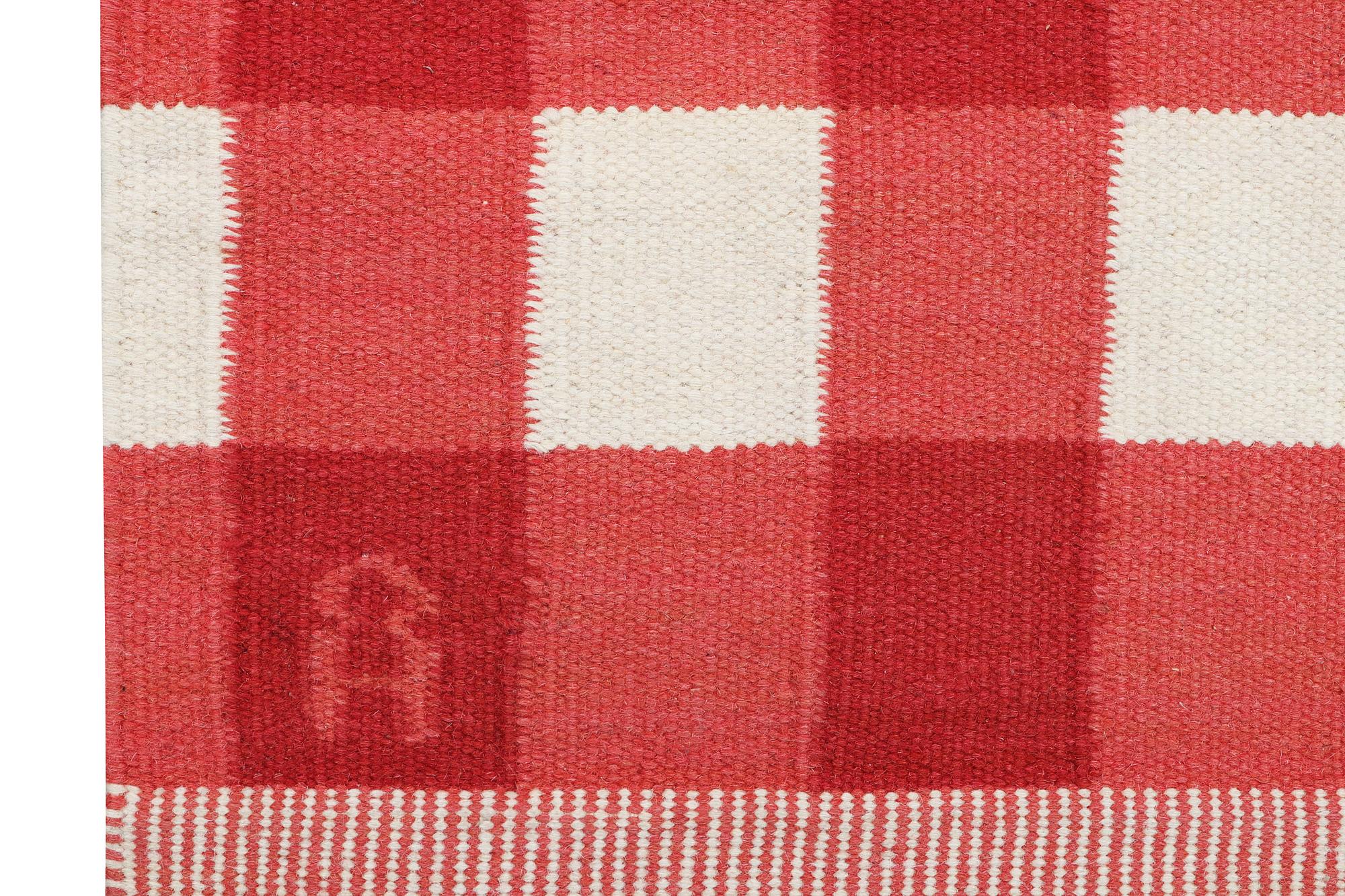 Anna-Johanna Ångtröm, matta, rölakan, "Gripsholm", Axeco, ca 160 x 80 cm.