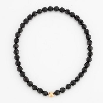 Ole Lynggaard, necklace, 8 pcs, with clasp 18K gold.