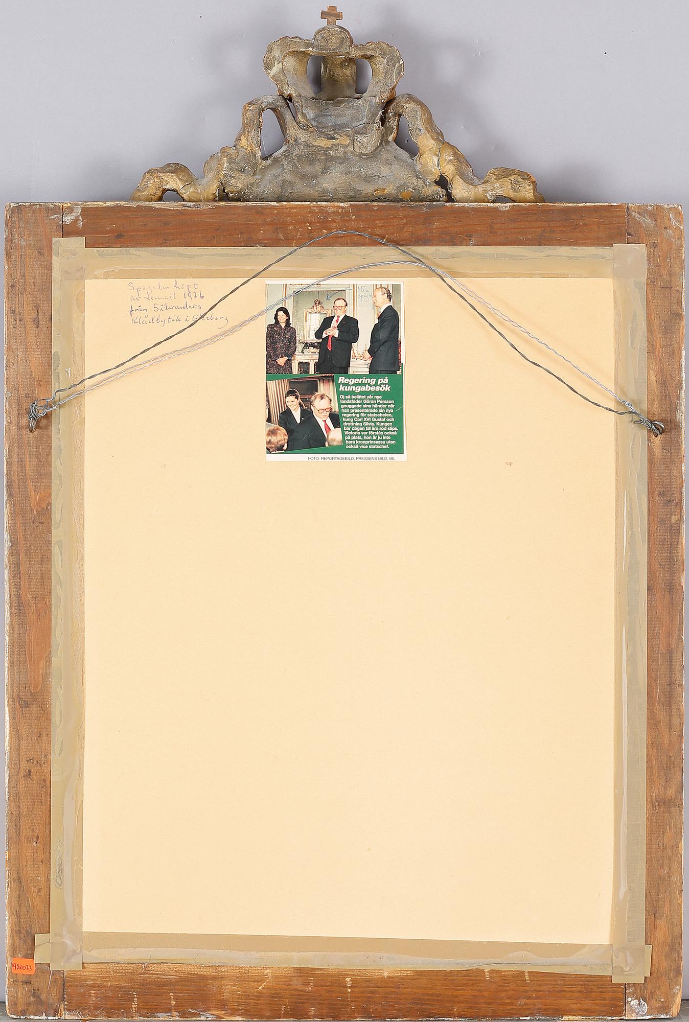 A late 19th century mirror / frame.