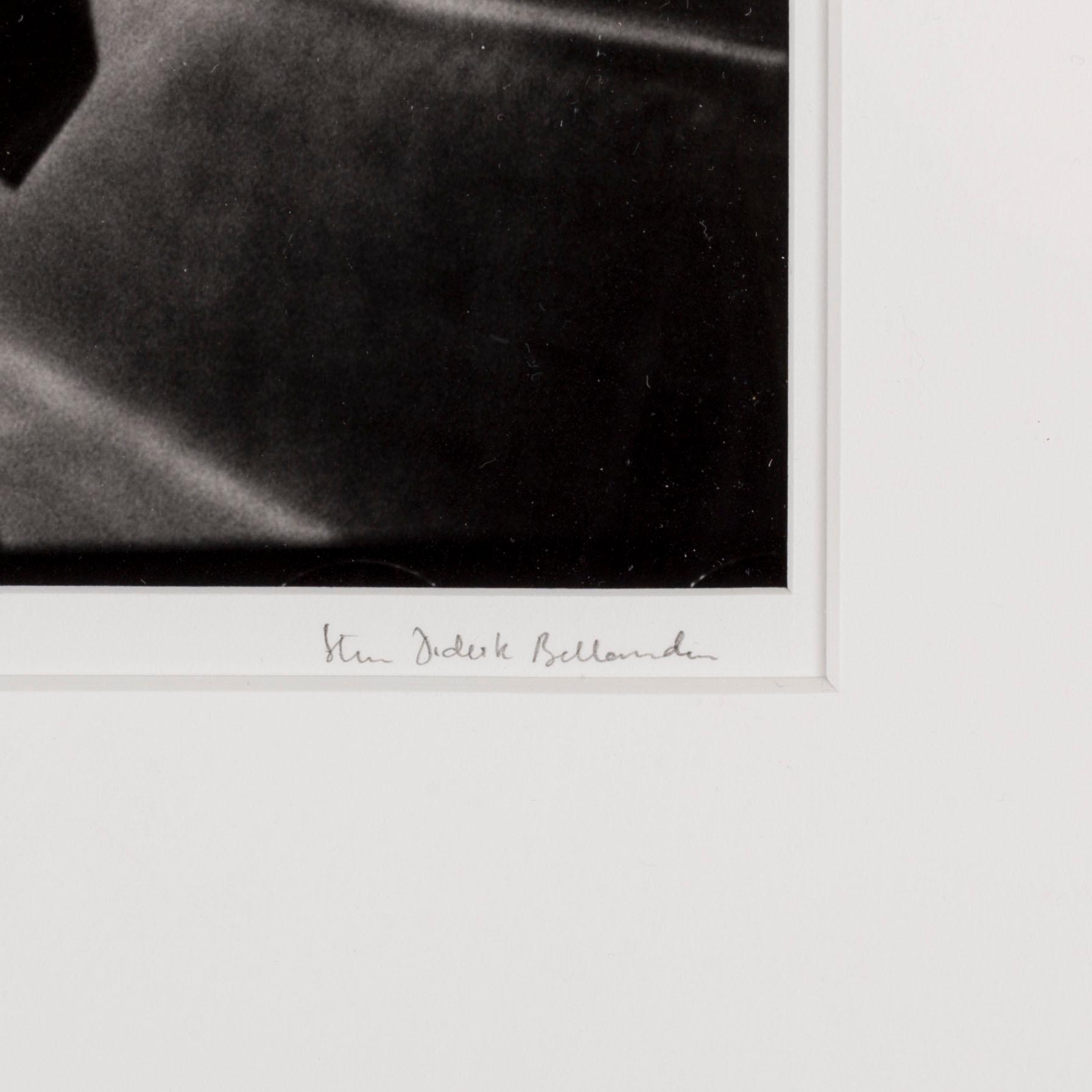 STEN DIDRIK BELLANDER, silvergelatinfotografi, signerad.