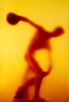 Andres Serrano, "Piss Discus", 1988.