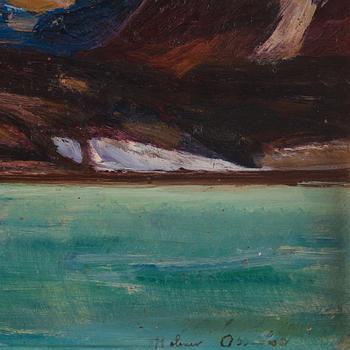 Helmer Osslund, Northern landscape.