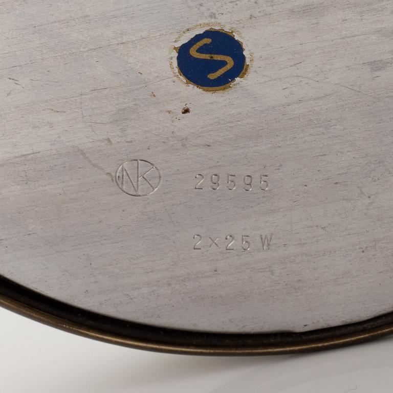 Bordslampa, modell 29595, Nordiska Kompaniet, 1900-talets andra kvartal.