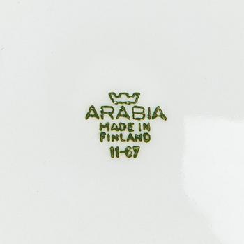 Esteri Tomula, purkkeja 17 kpl, "FF", keramiikkaa, Arabia 1960-luku.