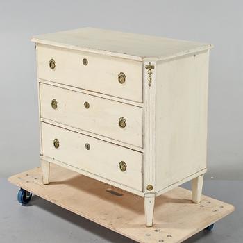 BYRÅ, sengustaviansk stil, omkring år 1900.