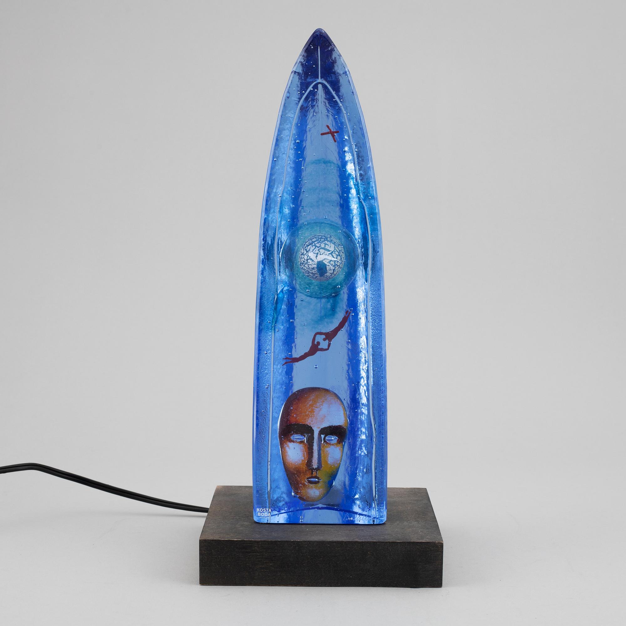 BERTIL VALLIEN, skulptur, Kosta Boda.