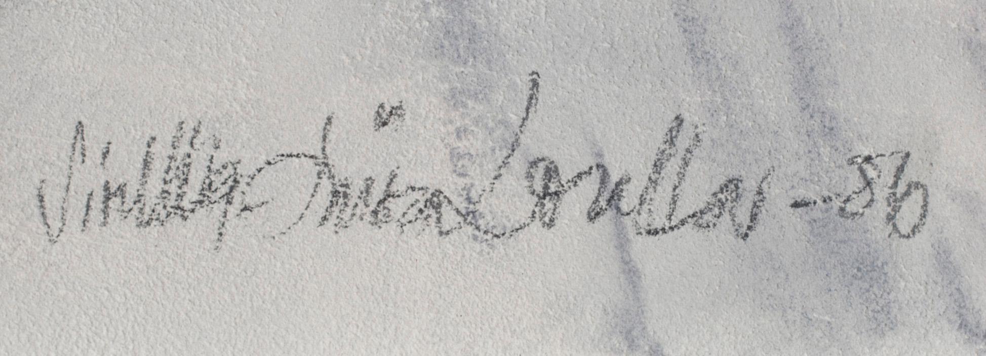 SIRKKA-LIISA LONKA, pastell, signerad och daterad -86.