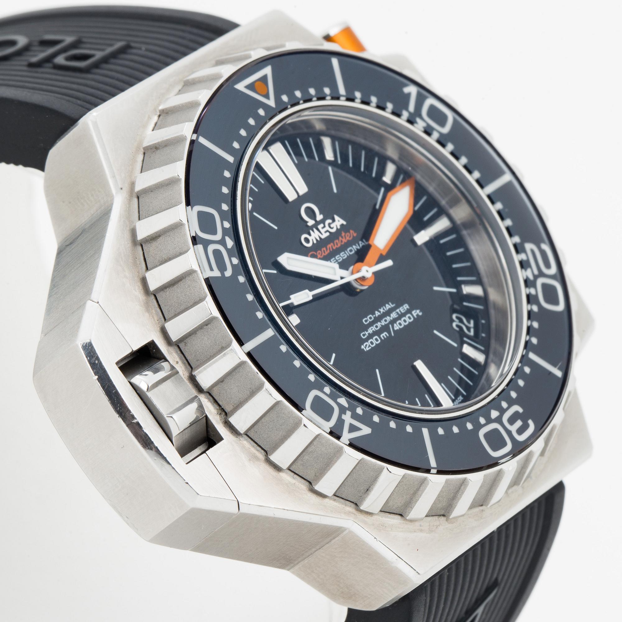 OMEGA, Seamaster Professional, Chronometer, "PloProf", armbandsur, 55 x 48 mm.
